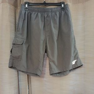 EzRun Gray Cargo 3DPadded Cycling Shorts Medium